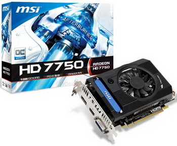 MSI Radeon HD 7750 OC V2 